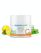MamaEarth Vitamin C Sleeping Mask With Vitamin C & Aloe Vera, 100g For Skin Illumination